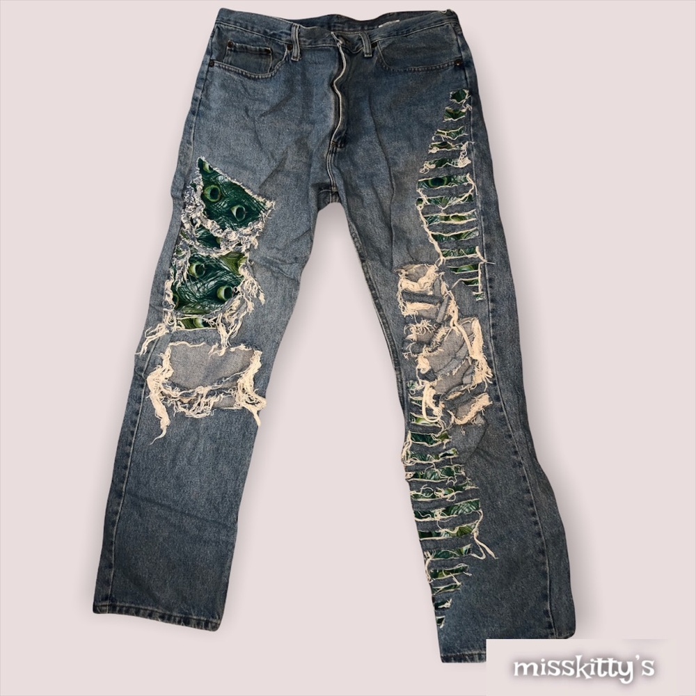 Peacock pants